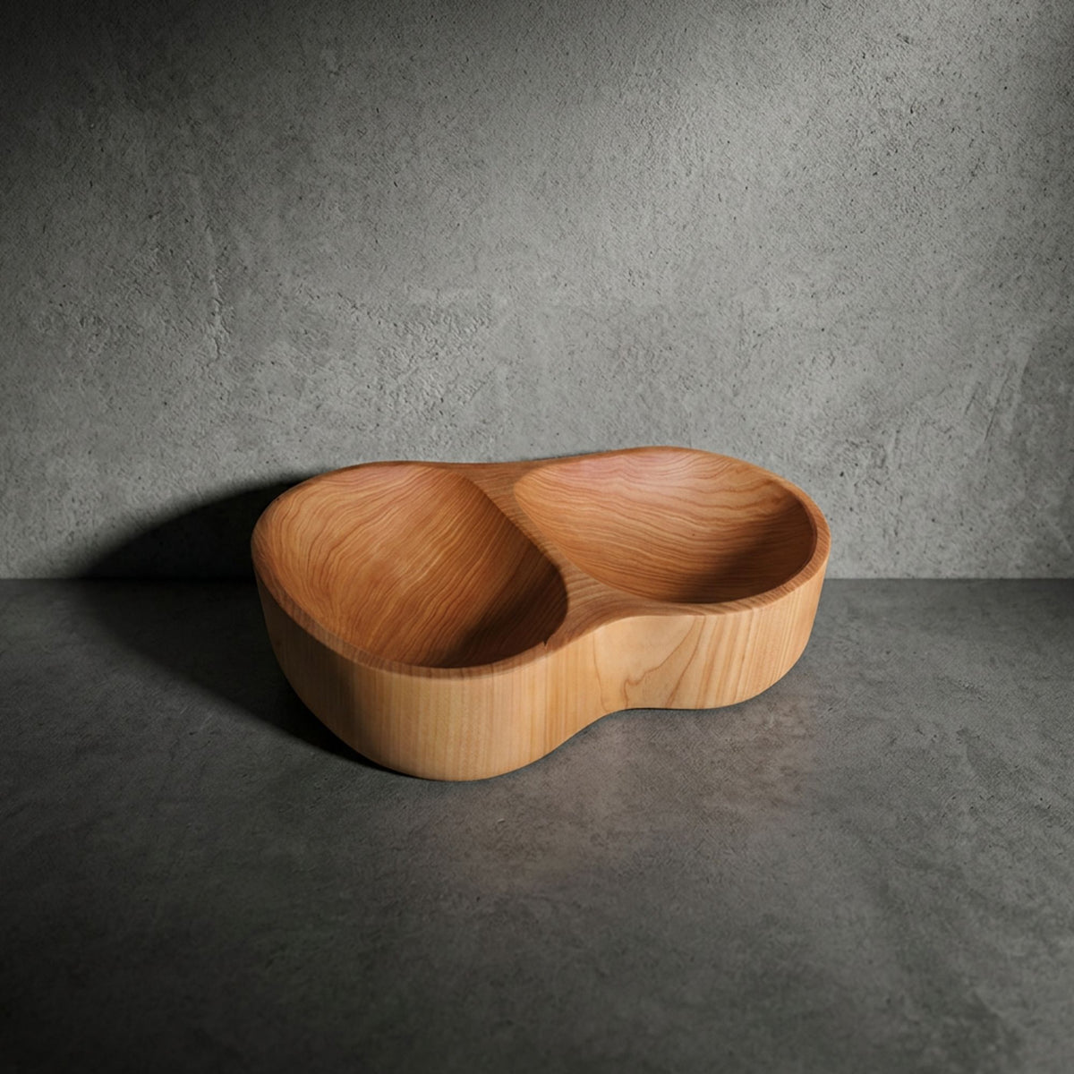 Centro de Mesa de Madera de Ciprés 48x34x9 cm - Witralun