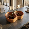 Centro de Mesa de Madera de Ciprés 48x34x9 cm - Witralun
