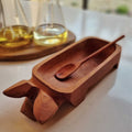 Chanchito de Madera de Raulí Grande para Pebre - Witralun