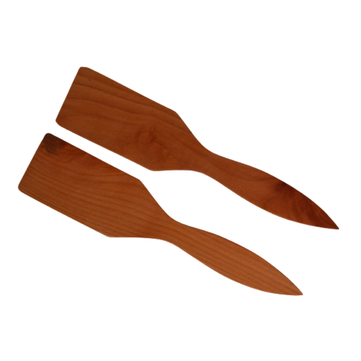 Set de 2 Espátulas de Madera de Raulí Grandes - Witralun