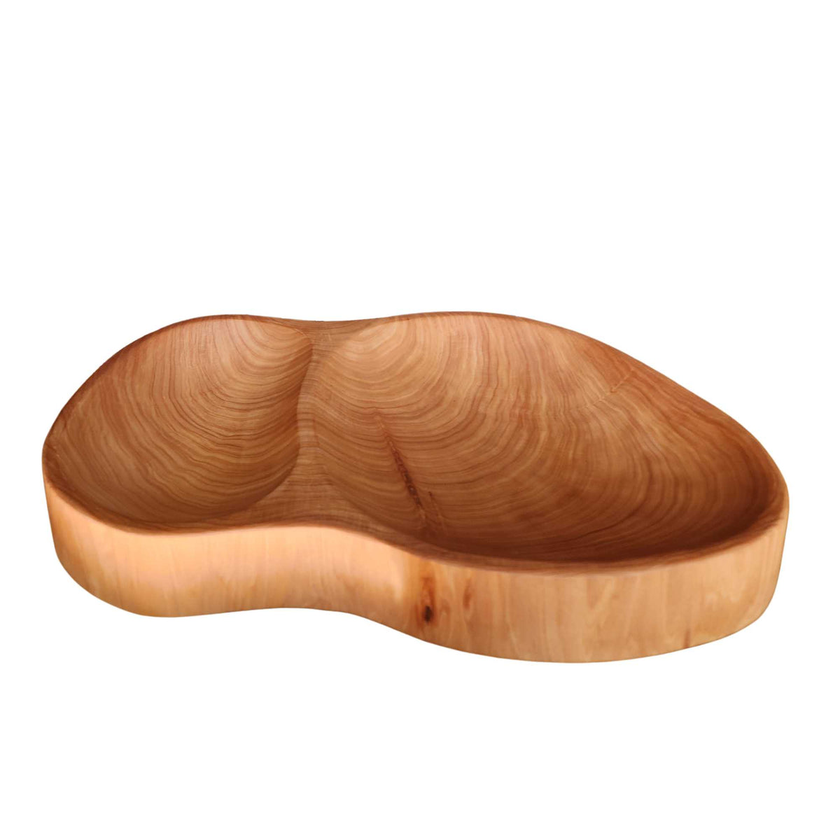 Centro de Mesa de Madera de Ciprés 54x35x7 cm - Witralun