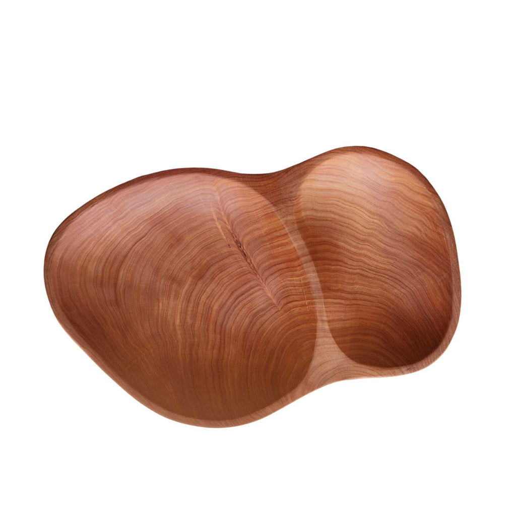 Centro de Mesa de Madera de Ciprés 54x35x7 cm - Witralun