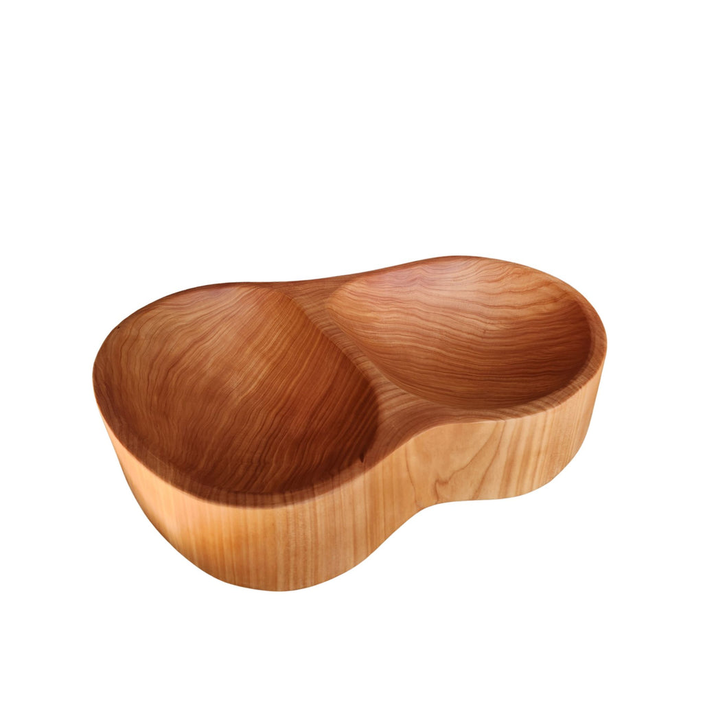 Centro de Mesa de Madera de Ciprés 48x34x9 cm - Witralun