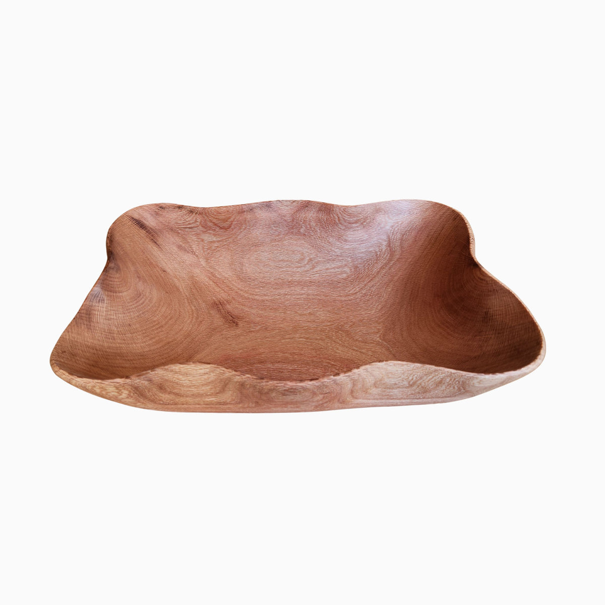 Fuente de Avellano Chileno Tallada - Witralun (36x25x9 cm)