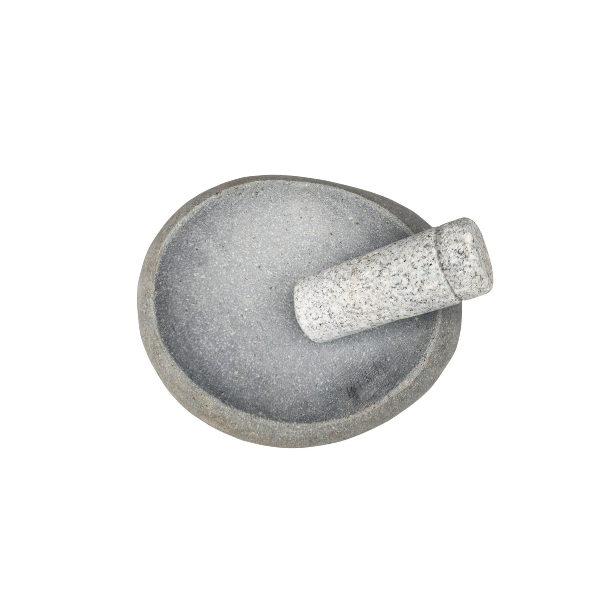 Mortero de Piedra Redondo Mediano 29x21x10 cm - Witralun