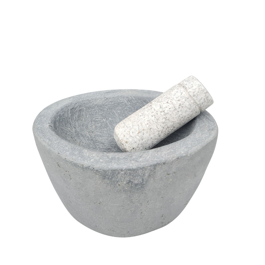 Mortero de Piedra de Río Ovalado - Witralun