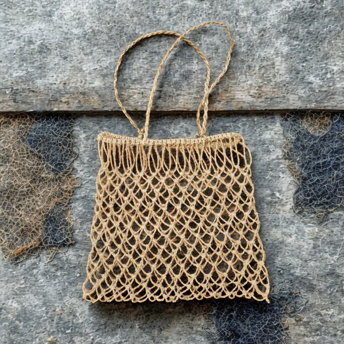Bolsa Pilwa del Lago Budi Tradicional Mediana Natural - Witralun