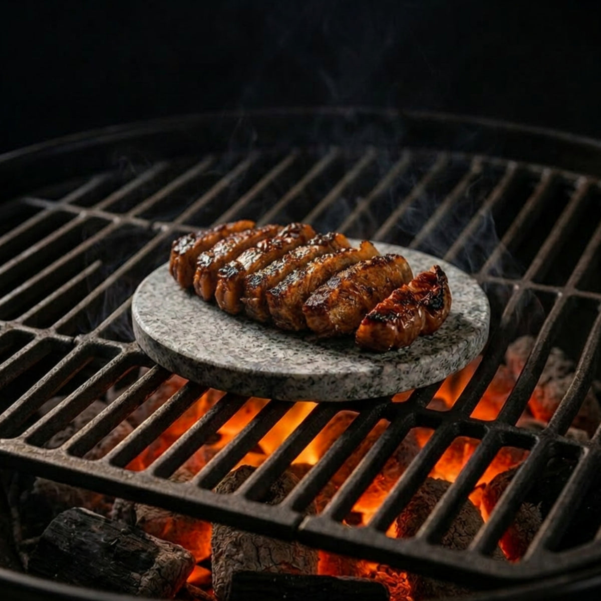 Plato de Piedra de Cantera para Asado y Aperitivo - Witralun