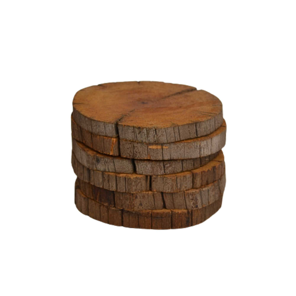 Set de 6 Posavasos de Madera de Ciprés de las Guaitecas - Witralun