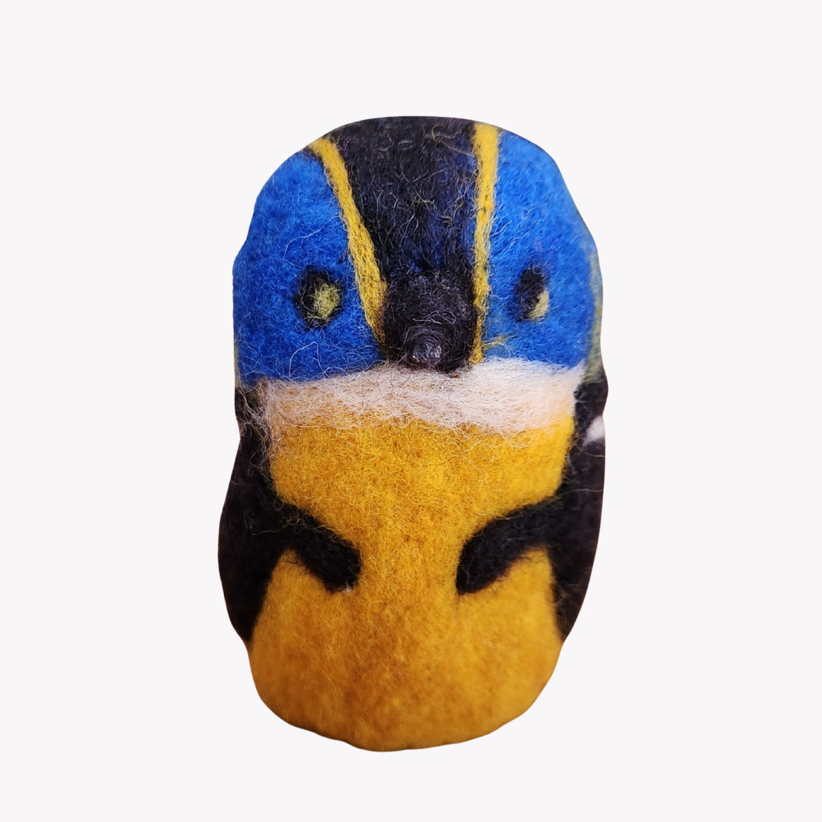 Figura Ave Nativa Siete Colores Vellón Agujado - Witralun