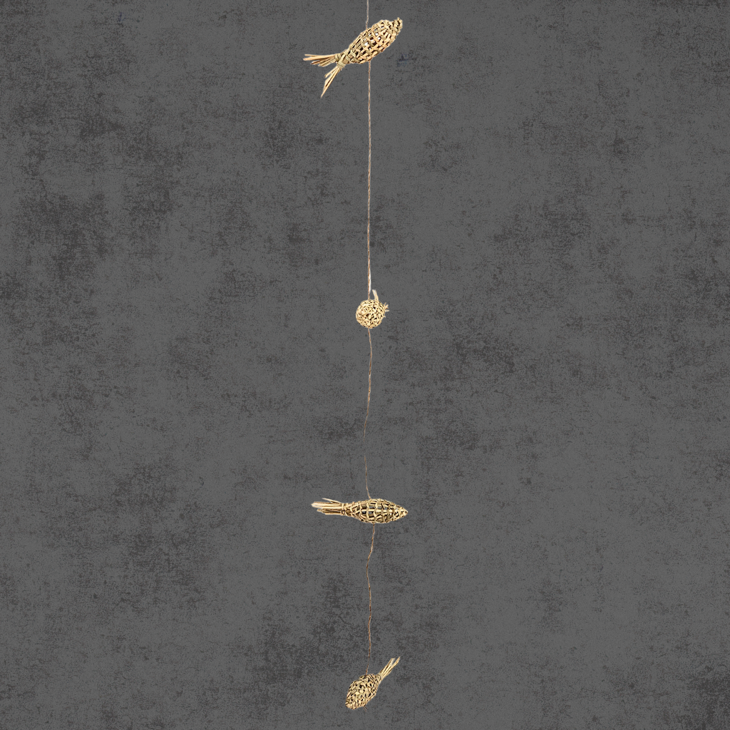 Colgante de Pescaditos de Junquillo Decorativo - Witralun